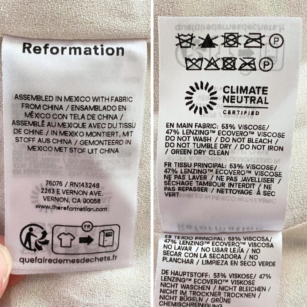 NEW Reformation Overland Top Fresh Tomato 10 - Picture 12 of 17